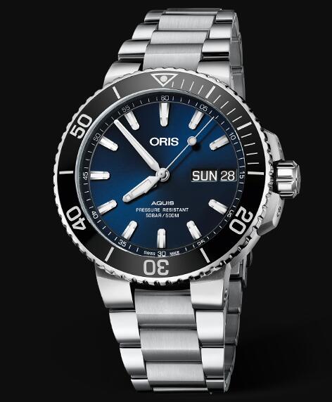 Oris Aquis Big Day Date 45.5mm 01 752 7733 4135-07 8 24 05PEB Replica Watch